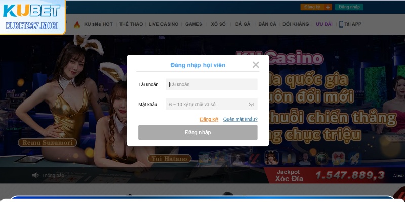 Tìm hiểu điều kiện đăng nhập KUBET